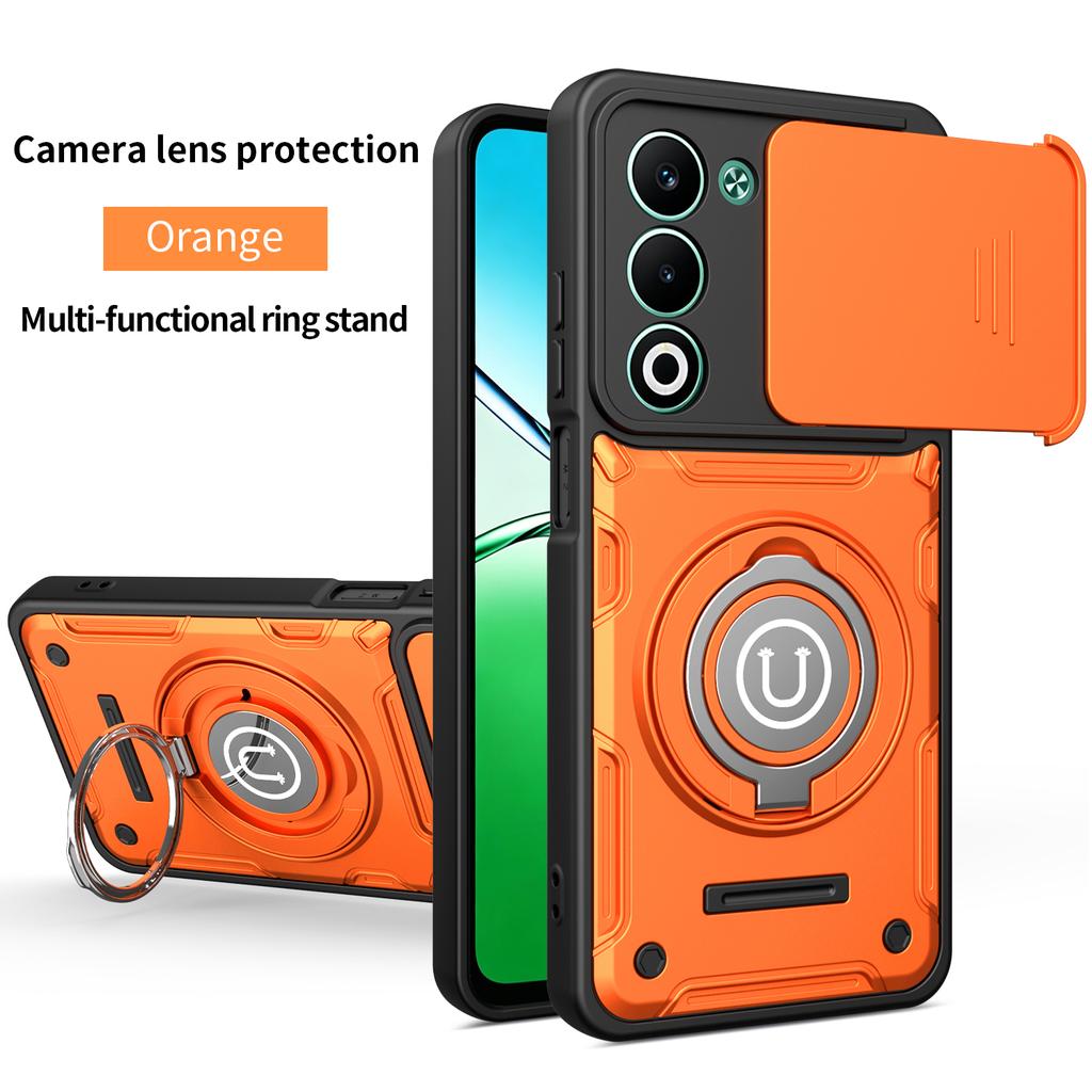Etui na OPPO A5 Pokrowiec Oppo A5 4G etui oppo A5 5G Magnetyczne Pancerne z Uchwytem Pierścieniowym Pokrowiec na Telefon z Ładowaniem Bezprzewodowym Magsafe