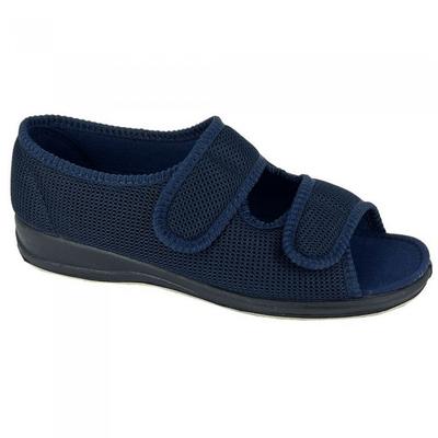 Womens/Ladies Betty Extra Wide Slippers