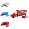 Pixar Cars Hexagon Castle Tent Kids Toy Set With Mack Lightning Mcqueen King Jackson Storm Racers