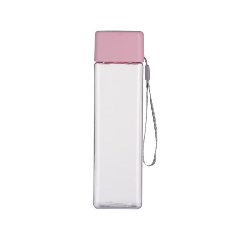 Portable Square Plastic Water Bottle