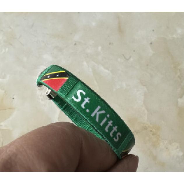 2026 World Cup Flag Bracelet Spain Sports Wristband Embroidered Bracelet Fan Supplies