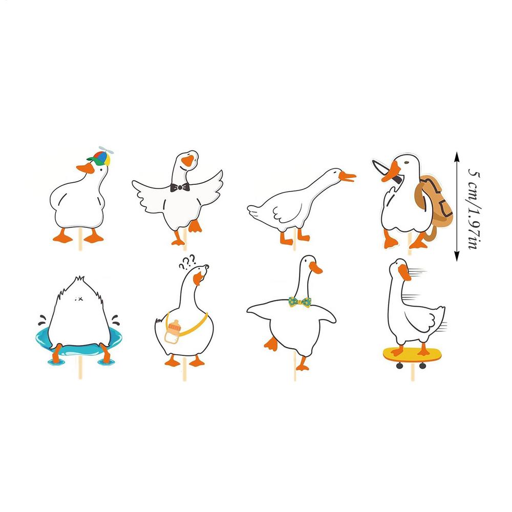 

Cupcake Toppers Birthday Cute Animal-Themed Cup Cake Decorations Picks 24 Pieces Easy Assembly Cupcake Decorations Toppers For