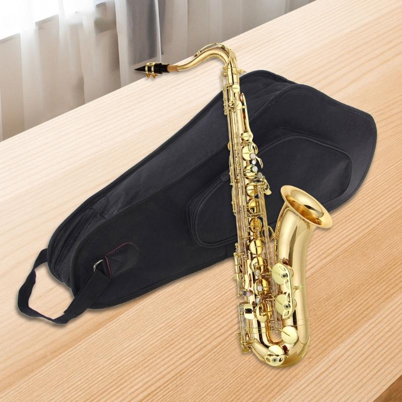 Saxophone Transport Bag Featuring Padded Compartments and Adjustable Carrying Systems Carrying Case Nylon Texture