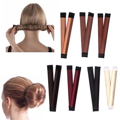 Women Girls Kids Magic Hair Styling Donut Bun Maker Former Twist
