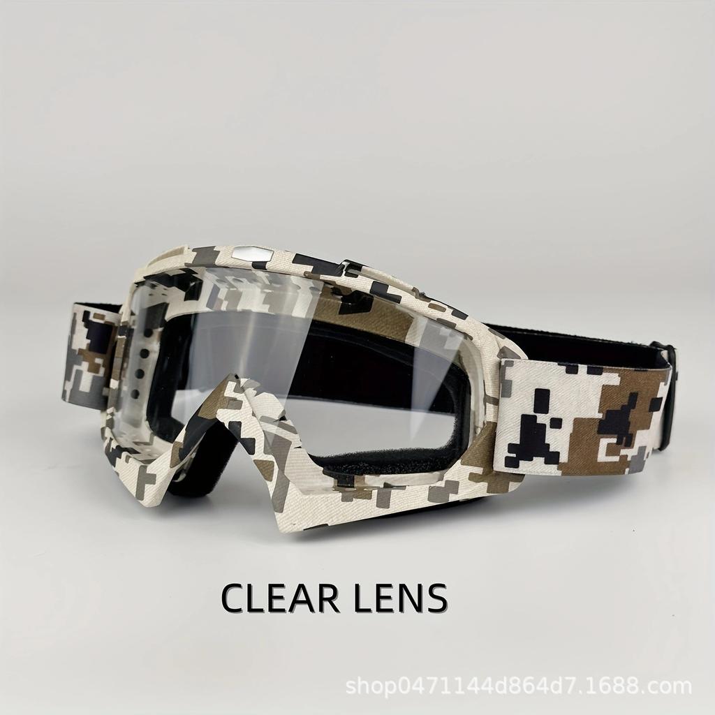 Goggles Riding Glasses Outdoor Motorcycle Off-Road Goggles ATV Men's and Women's Mountain Bike Bike Windshield Lenses