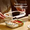 Glass Microwaveable Lunch Box & Food Storage Containers