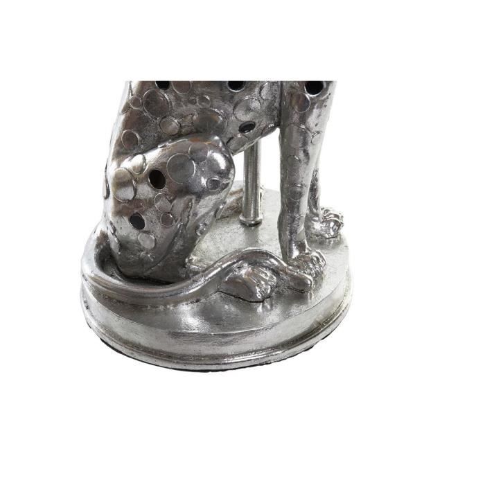 Desk Lamp - African Design - Silver, Black, Gold - 26x26x46 Cm - Polyester Resin