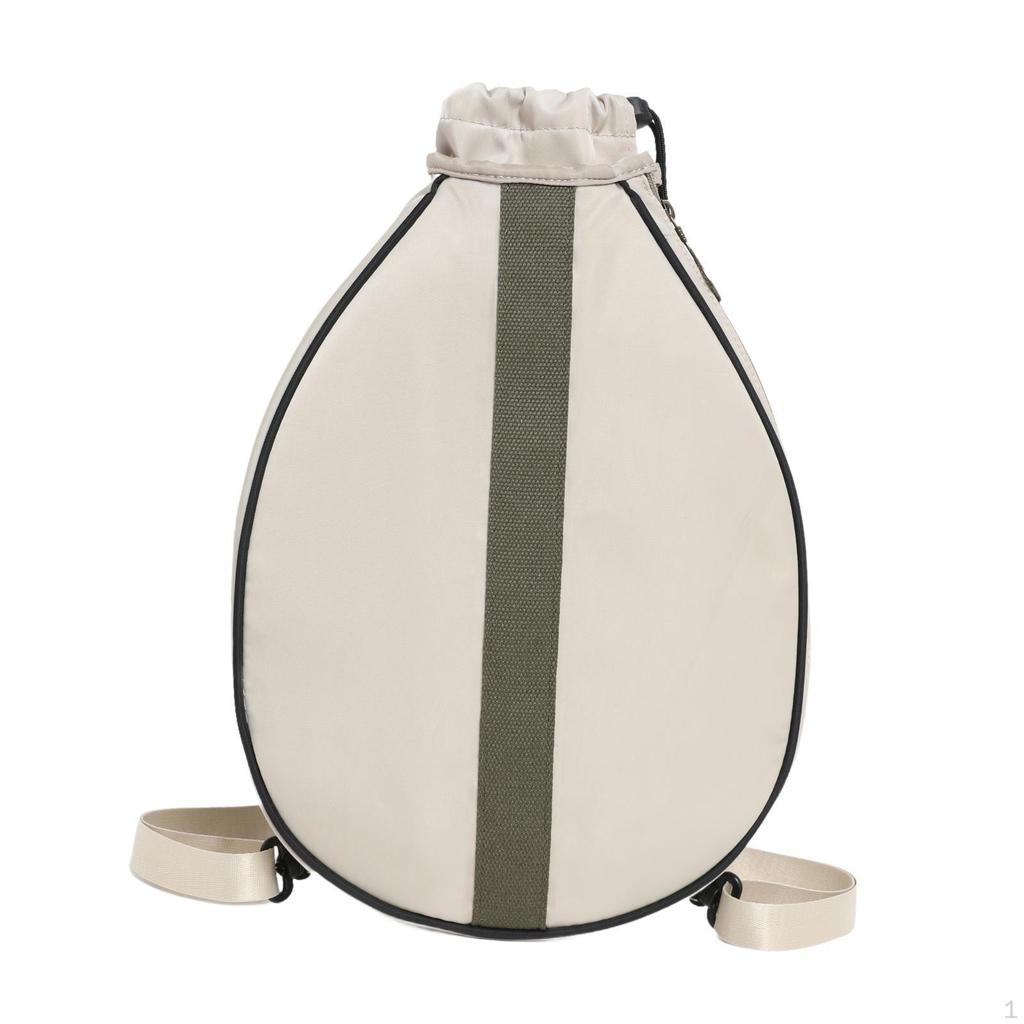 Tennistasche Schlägerhülle Verstellbarer Schultergurt Reisetasche Schläger Badminton für