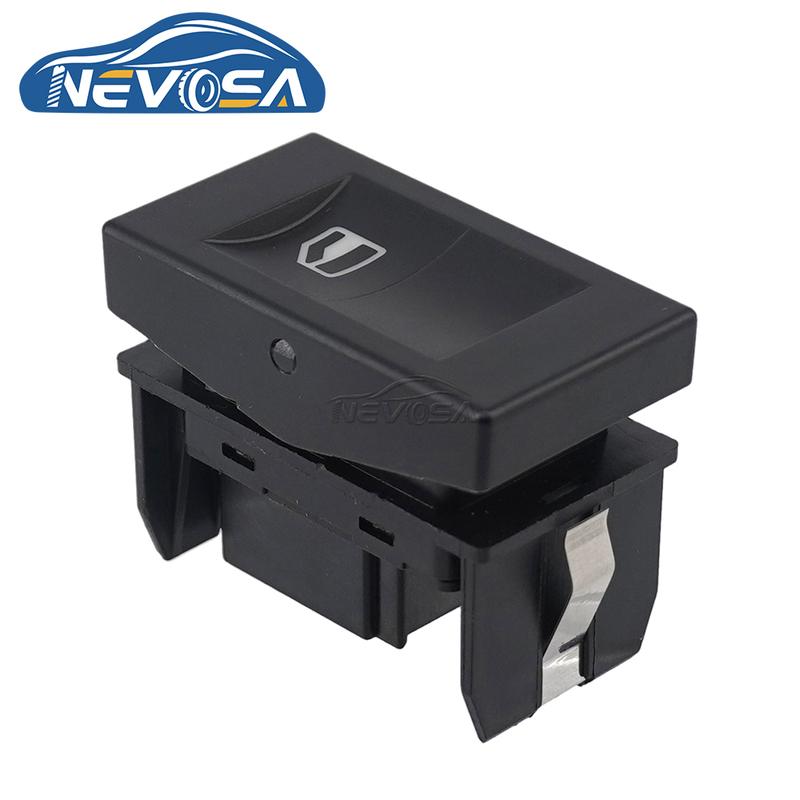 NEVOSA 6N0959855B For Volkswagen VW Polo Classic 6K 2000 2001 2002 Electric Power Window Lifter Switch Regulator Single Button