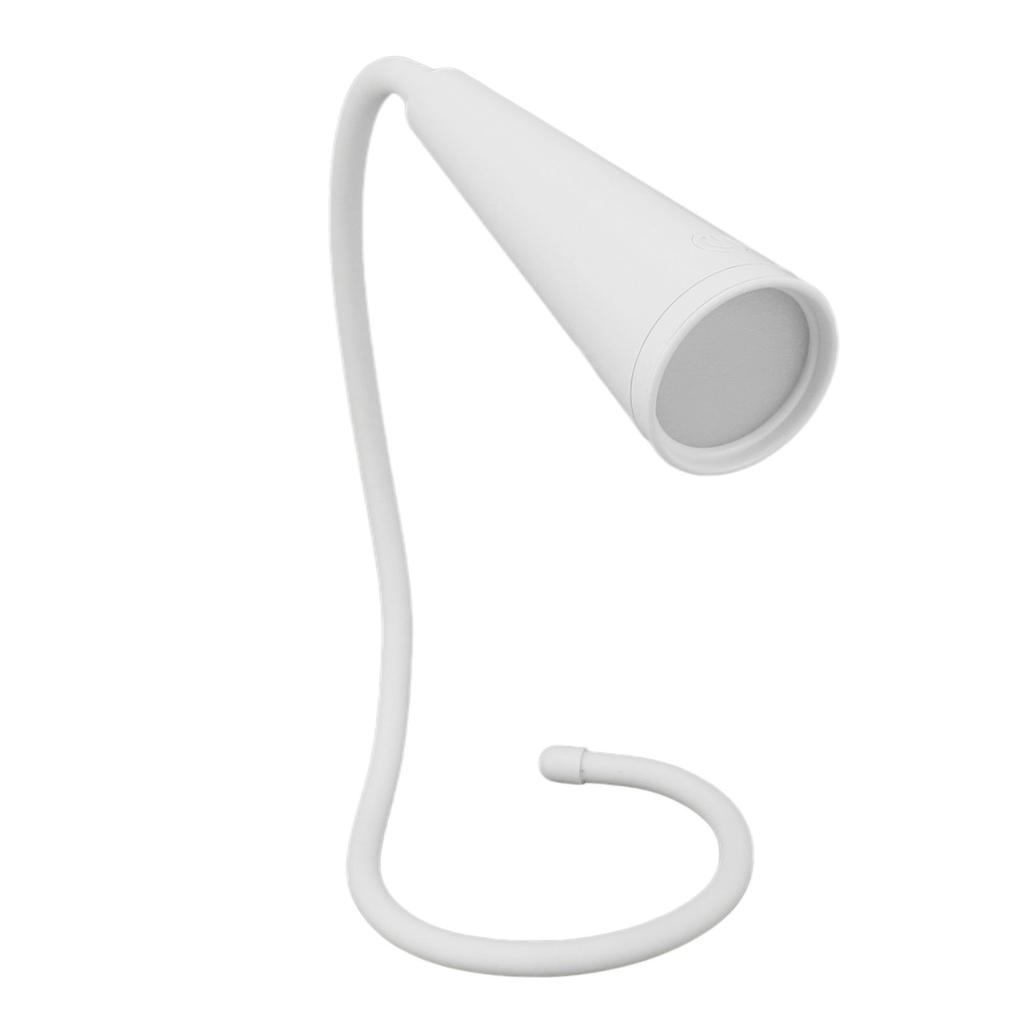 USB Night Light Flexible Hose Neck Desk Lamp 3 Color Modes Dimmable Reading Light Eye Caring Table