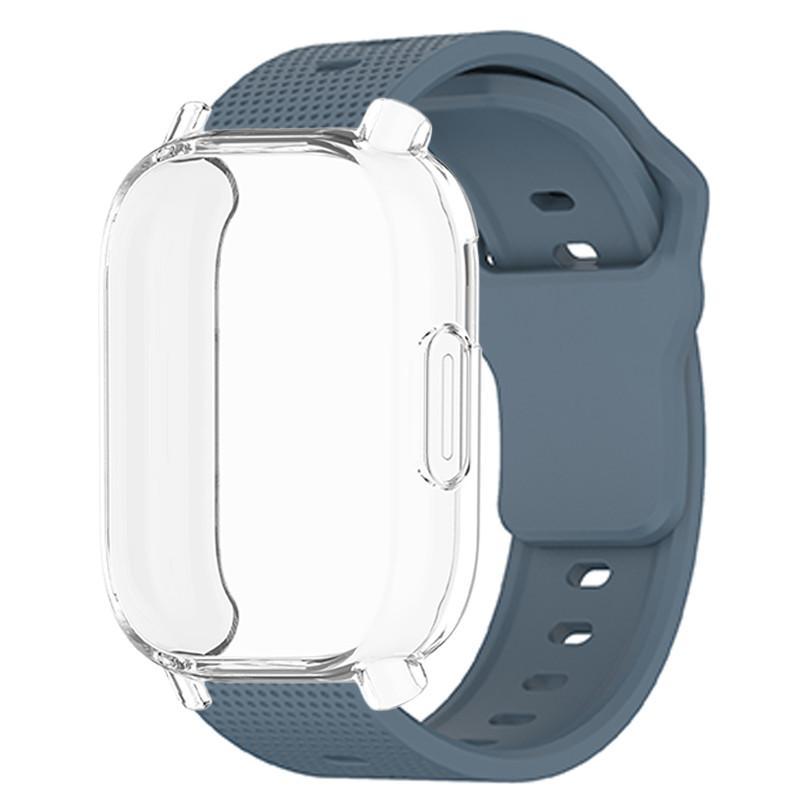 

Силиконовый ремешок + Чехол для Xiaomi Redmi Watch 5 Active/5 Lite Полное покрытие экрана ТПУ Мягкий корпус Дышащий Спортивный ремешок Аксессуары Redmi Watch 5 Active