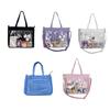Japanese JK Uniform School Handbag College Students Transparent Messenger Bag