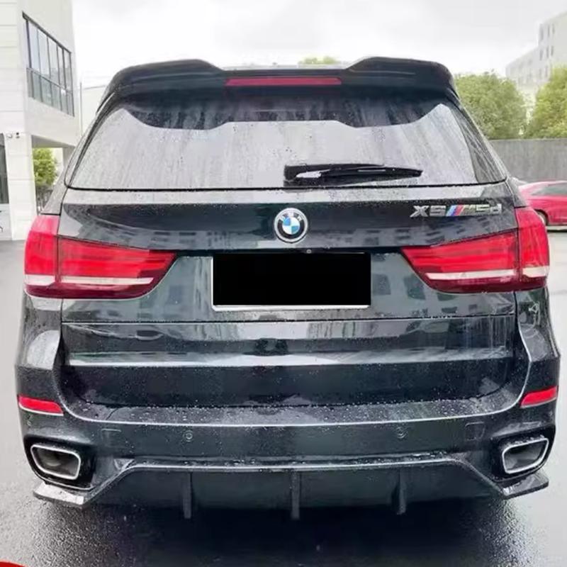 For BMW X5 F15 2014 2015 2016 2017 2018 High Quality ABS Plastic Carbon Fiber Look Wing Tail Wing Decorative Spoiler