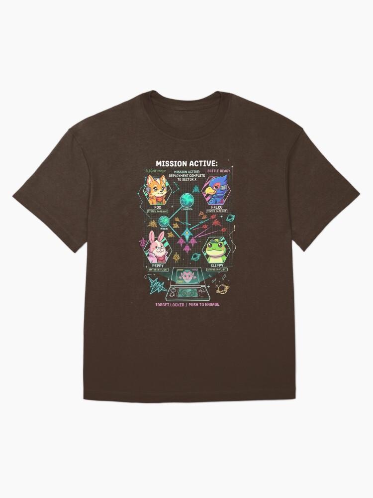 Star Fox Adventures Remastered starfox mission active Oversized Unisex T-Shirt