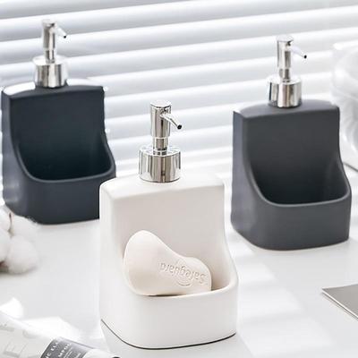 Ceramic Lotion Bottle Press Shampoo Body Wash Hand Sanitizer Dispenser Bottle