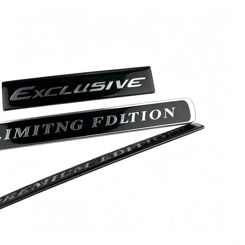 Suitable for Overbearing LIMITED EDITION Commemorative Car Sticker Executive Rear Label