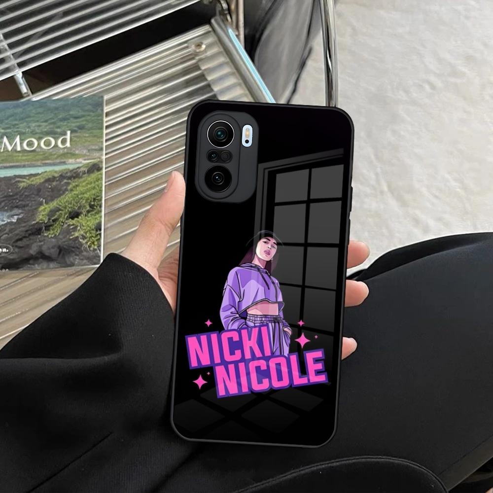 Singer Nicki Nicole Phone Case for Xiaomi Redmi Note 14 13 12 11 Ultra Pro Lite 5G toughened glass Cover