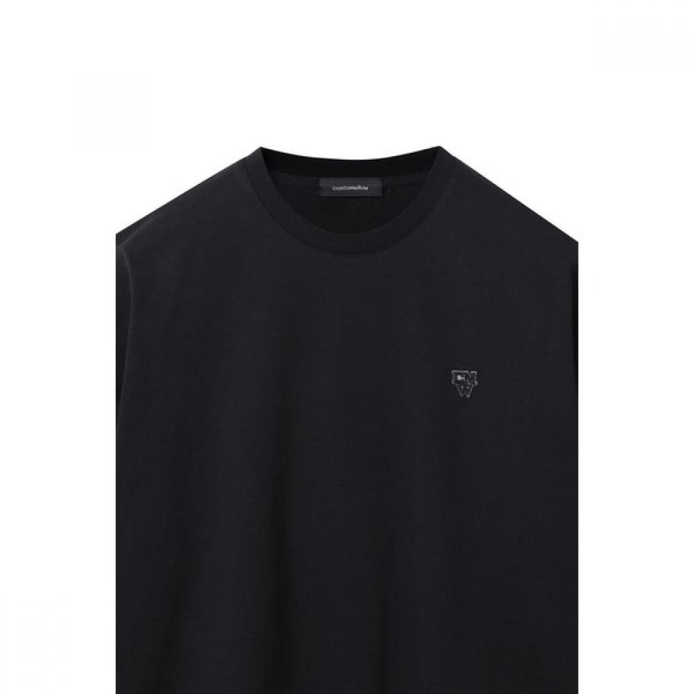 Customellow Black Oversized Dying T shirT cqTam25421bkx