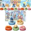 Cute Snorlax And Drowzee Sleep Pose Desk Decorations Stylish Pvc Figurines For Fans
