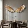 Angel Feathered Plumes Wall Decor Layered Wing 3d