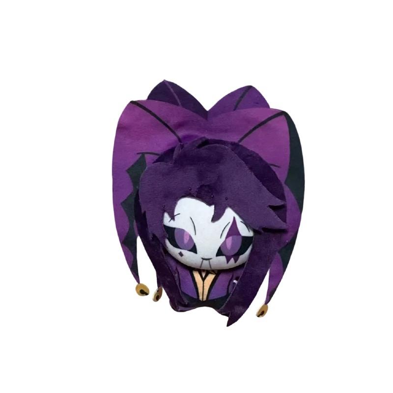 

New The Freak Circus Pendant Plush Doll Toy 10CM Cartoon Cute Soft Pierrot Dolls Plush Toy Game Periphery For Kid Halloween Gift