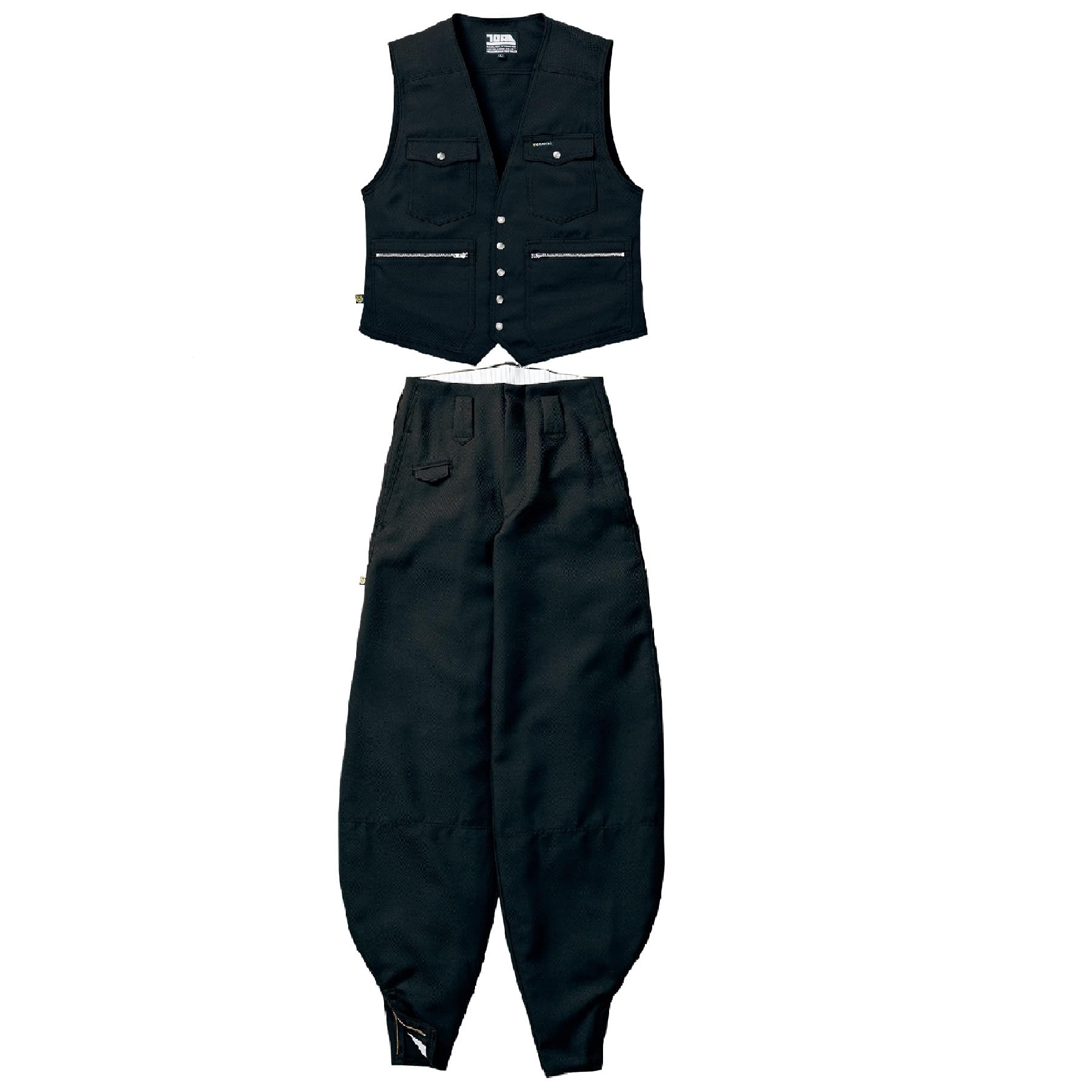 

Комплект: жилет и узкие брюки, супердлинные, рабочая одежда Toraichi, строительная рабочая одежда LL x [Toraichi] Toraichi/7460, 8-я длина (7460s611448) Спецодежда,