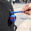 Multi-functional Light Up Helmet Key Fob 3D Mini Helmet Keychain  For Biker