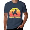 Sobriety T RexAlcoholics Anonymous AA Sober AF TShirt Long Lasting Casual TShirt