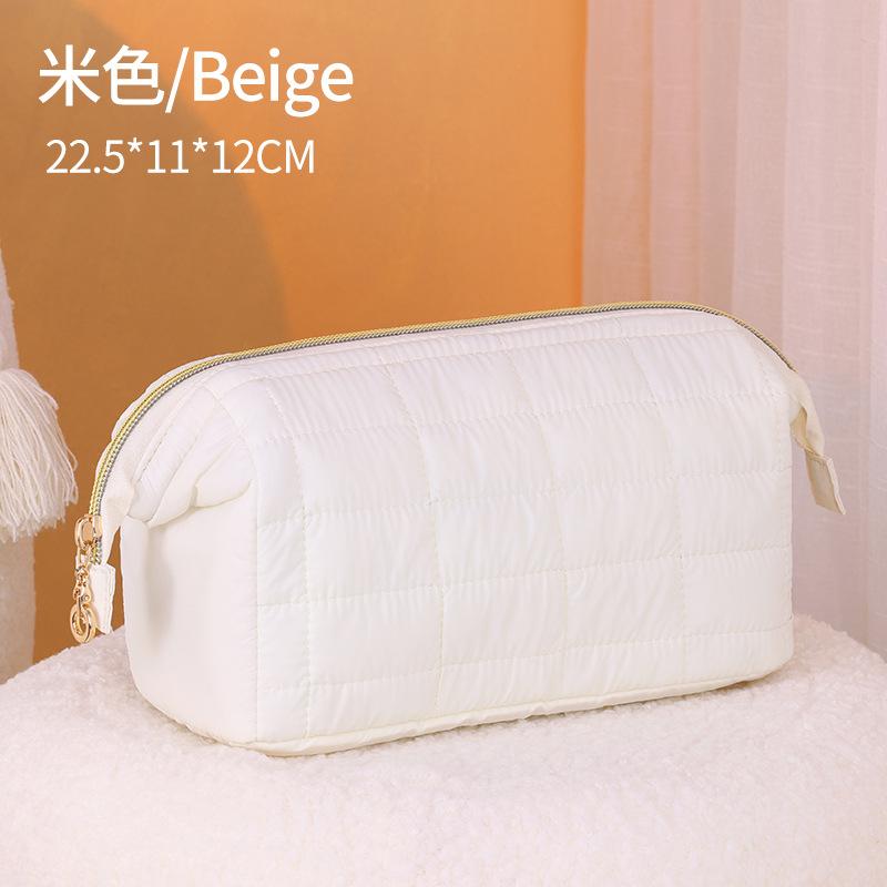 Cross Border New Yu Rou Gang Yi Makeup Bag Travel Portable High-end Sense Large Capacity Cosmetics Storage