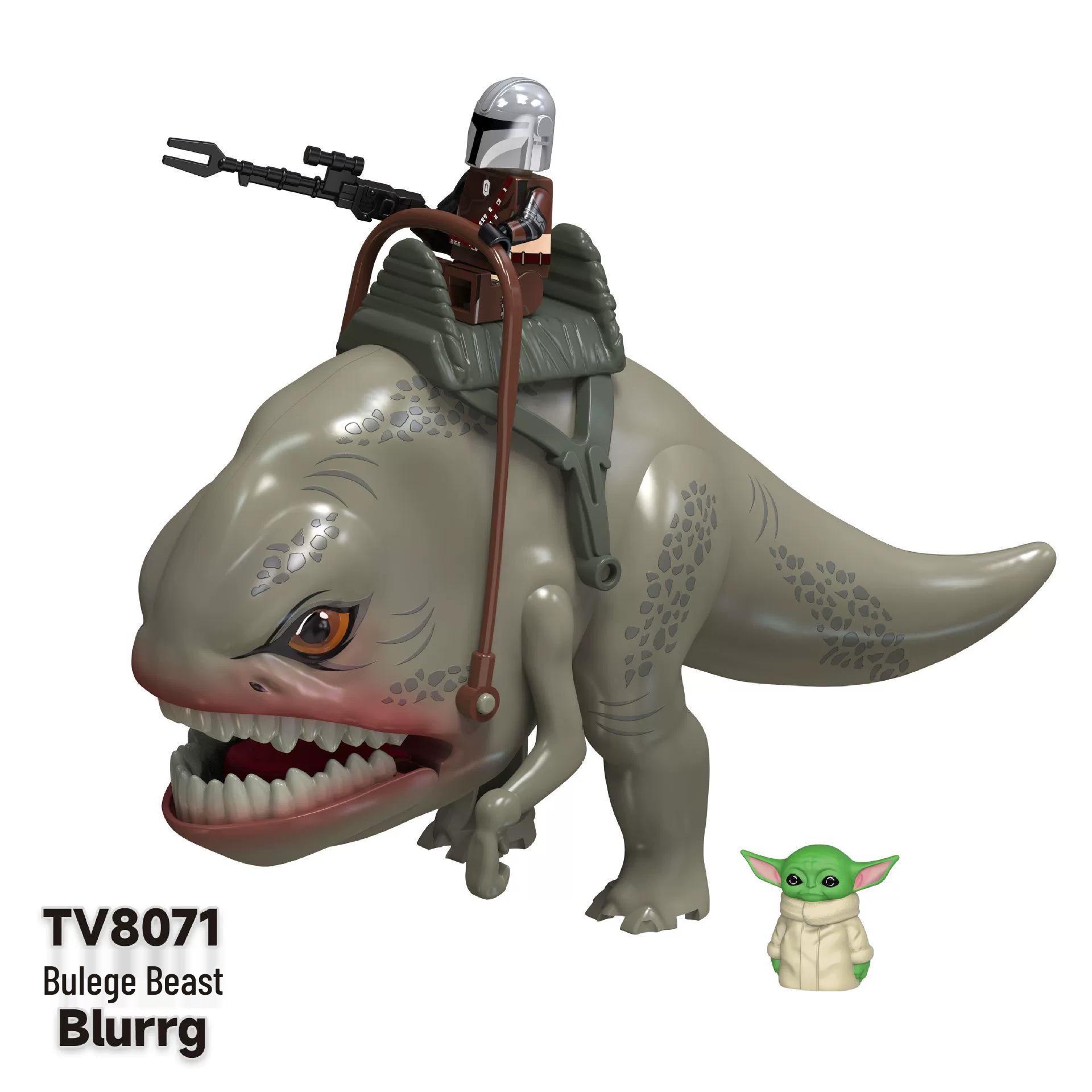 TV8071-8072 Planet Series Bantha Boy Educational Building Blocks Toy