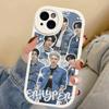 Korea E-Enhypenes Singing Phone Case For IPhone 16 15 14 13 Pro Max 11 12 Plus Leather Silicone Cover