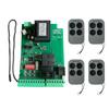 Universal 110V/220V Control Board  Featuring Rolling Code Security Adjustable Timers for Automatic Sliding Gate Motors