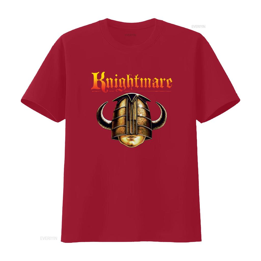 Knightmare TV Show David Rowe Justice Helmet Logo Officially Licensed T Shirt vintage Washed Unisex Top For Everyday Wear