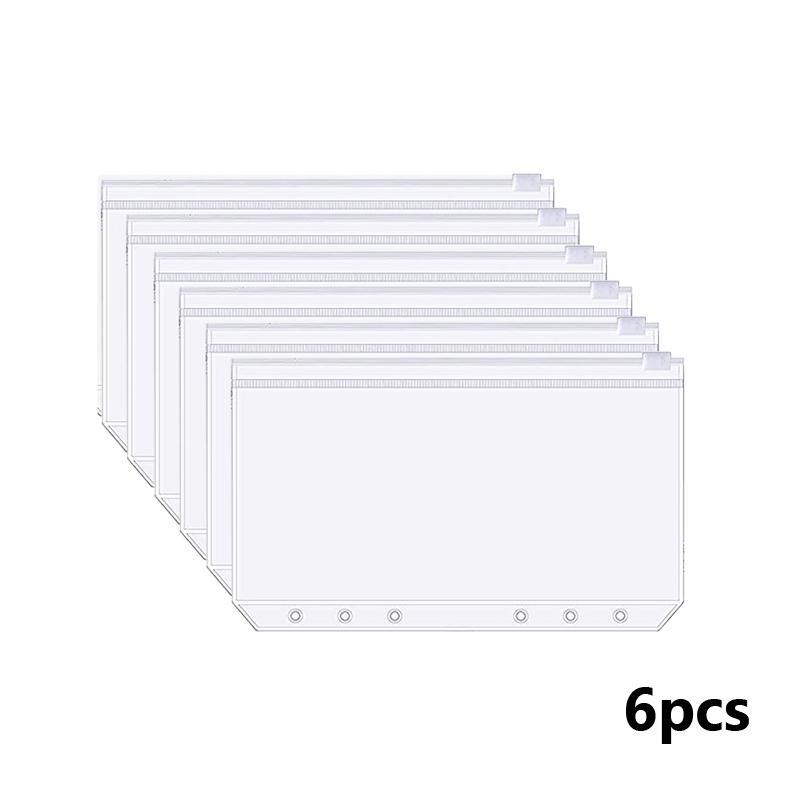 A6 PU Leather Budget Binder Notebook Cash Envelopes System Set,with Binder Pockets for Money Budget Saving Bill Organizer