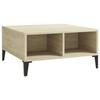 VidaXL Table basse Chêne sonoma 60x60x30 cm Aggloméré