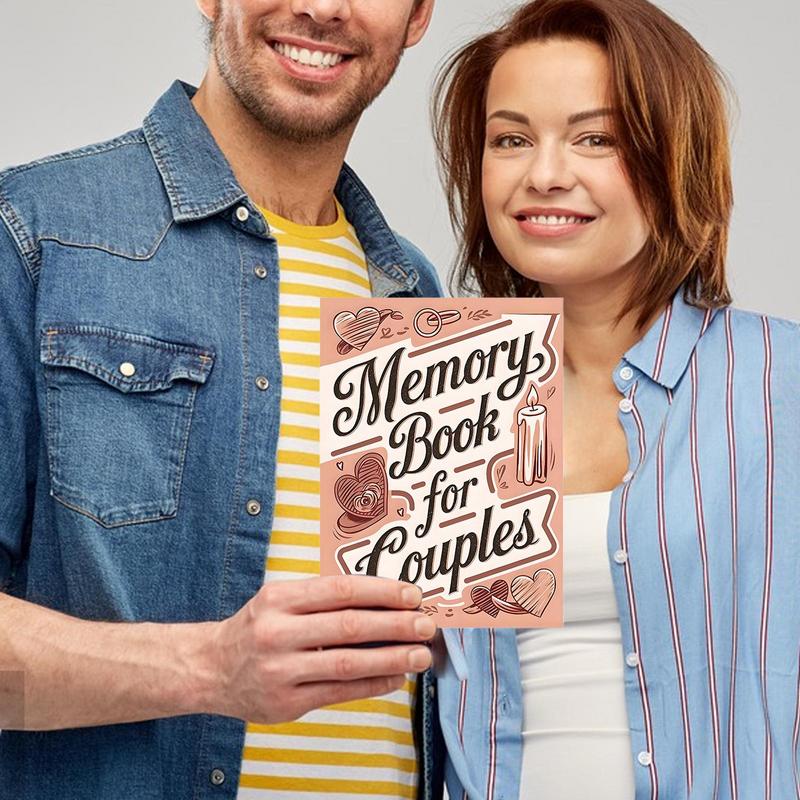 Couples Scrapbook Couple Photo Album 58 Pages Scrapbooking Supplies Notebook Meaningful Design For Honeymoons Love And Memories