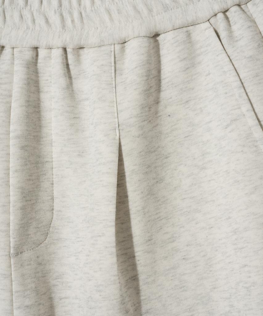 Beoteopeullaiseupocheuweeo Original Logo Two-Tuck Sweatpants Oatmeal