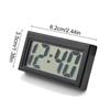 1pcs Car Electronic Clock Adhesive Led Digital Watch Small Clock For Women Men Car Motorcycle Truck Boat Bike Classroom Fridge