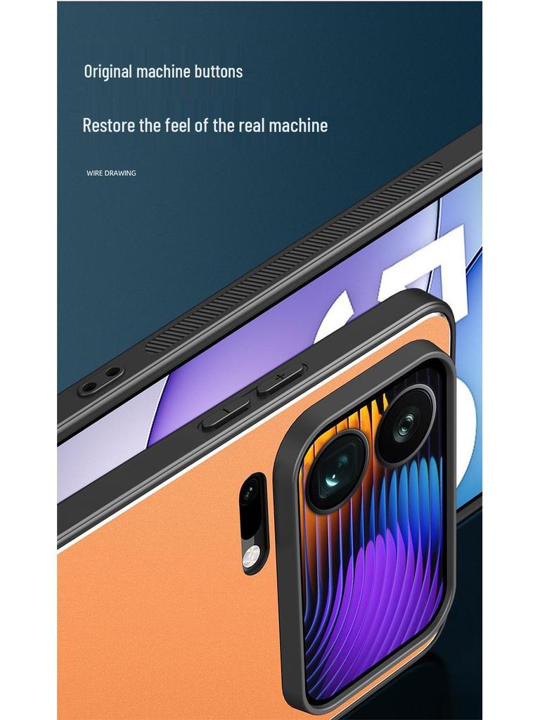 Xiaomi 17 Pro/Pro Max Frosted Stand Protective Case with Full Coverage, Anti-Fall Design for Men