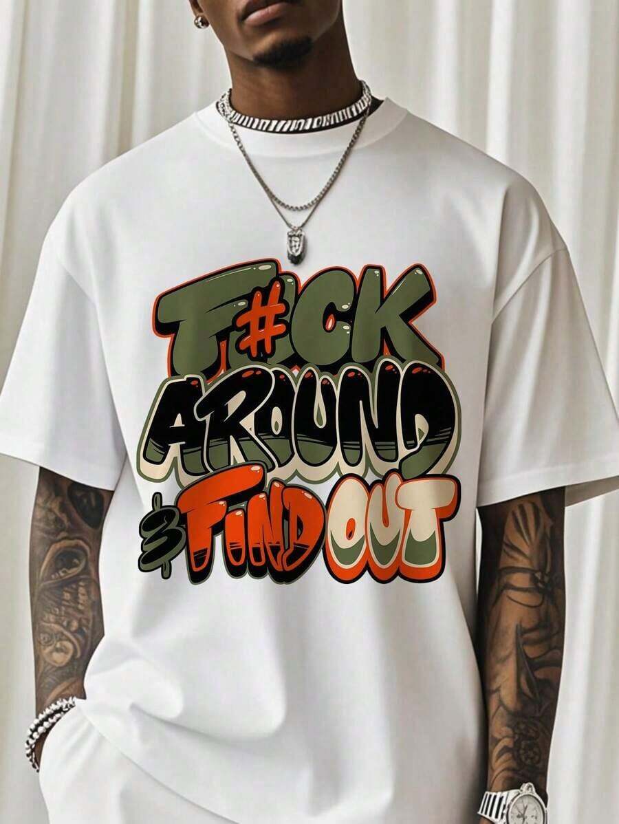 

F@K AROUND & FIND OUT Графическая унисекс футболка M