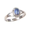 Natural Kyanite Gemstone Handmade 925 Sterling Silver Jewelry Ring Size 8 G3s70