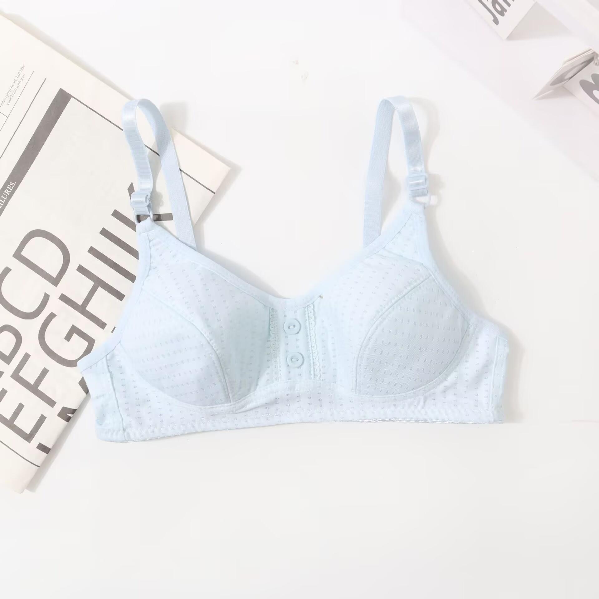 

10-14 лет бюстгальтер для девочек-подростков бюстгальтер на бретельках из хлопка без косточек тонкое нижнее белье с подкладкой one size