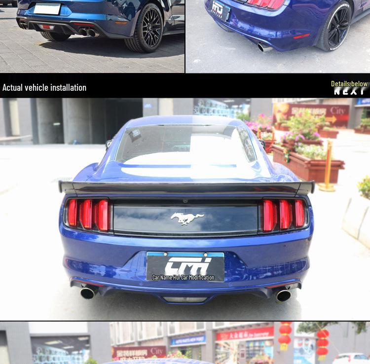 Carbon Fiber Rear Wing Spoiler for 2015-2023 Ford Mustang Mach-E