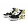 Vans Mooneyes X  Sk8 Casual High-Top Skate Shoes Kids Sneakers Black White Yellow VN0A5DXNY23