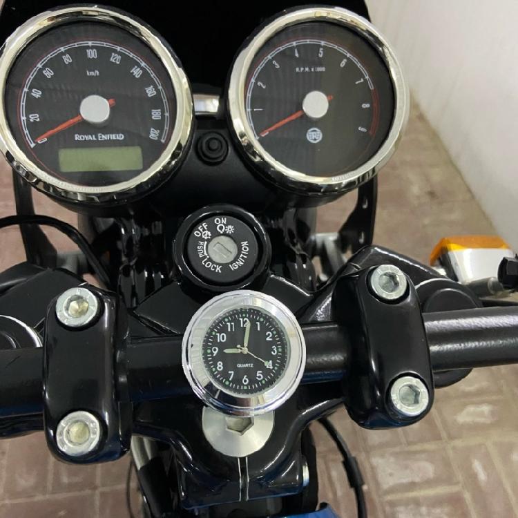 Motorradlenkeruhr Wasserdichte Fahrraduhr Leichte Fahrradhalterungsuhr