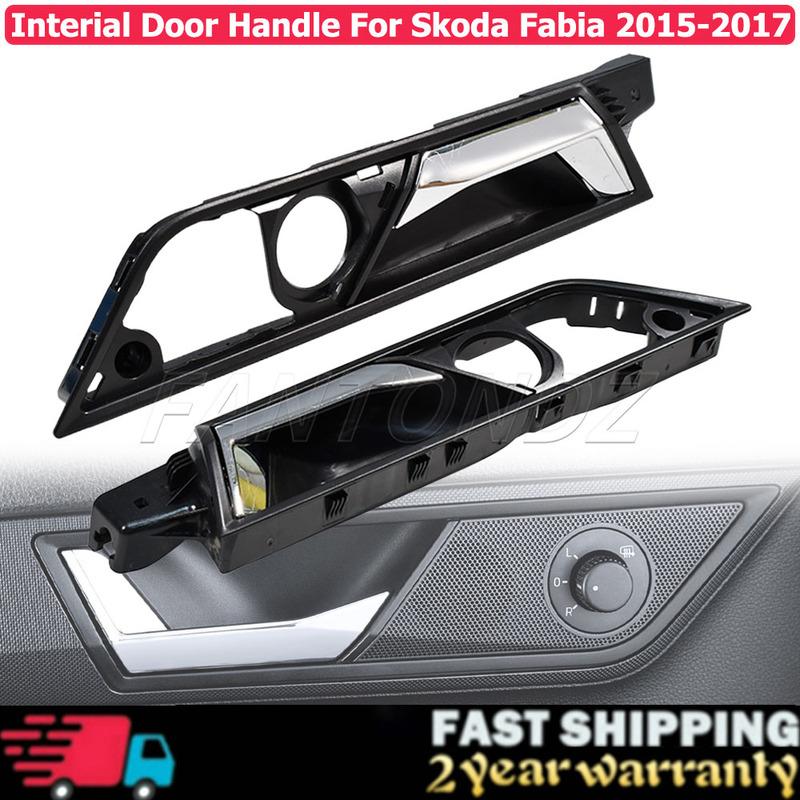 Internal Door Handle Car Door Internal Actuator For Skoda Fabia 2015-2017 6V0837221A 6V08222A 6VD837222E