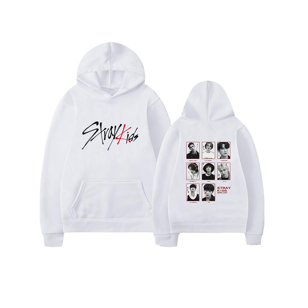 Straykids Men Hoodies Harajuku Sports Men's Sweater Printing Trend Fashion Hooded Sweater Youth Top