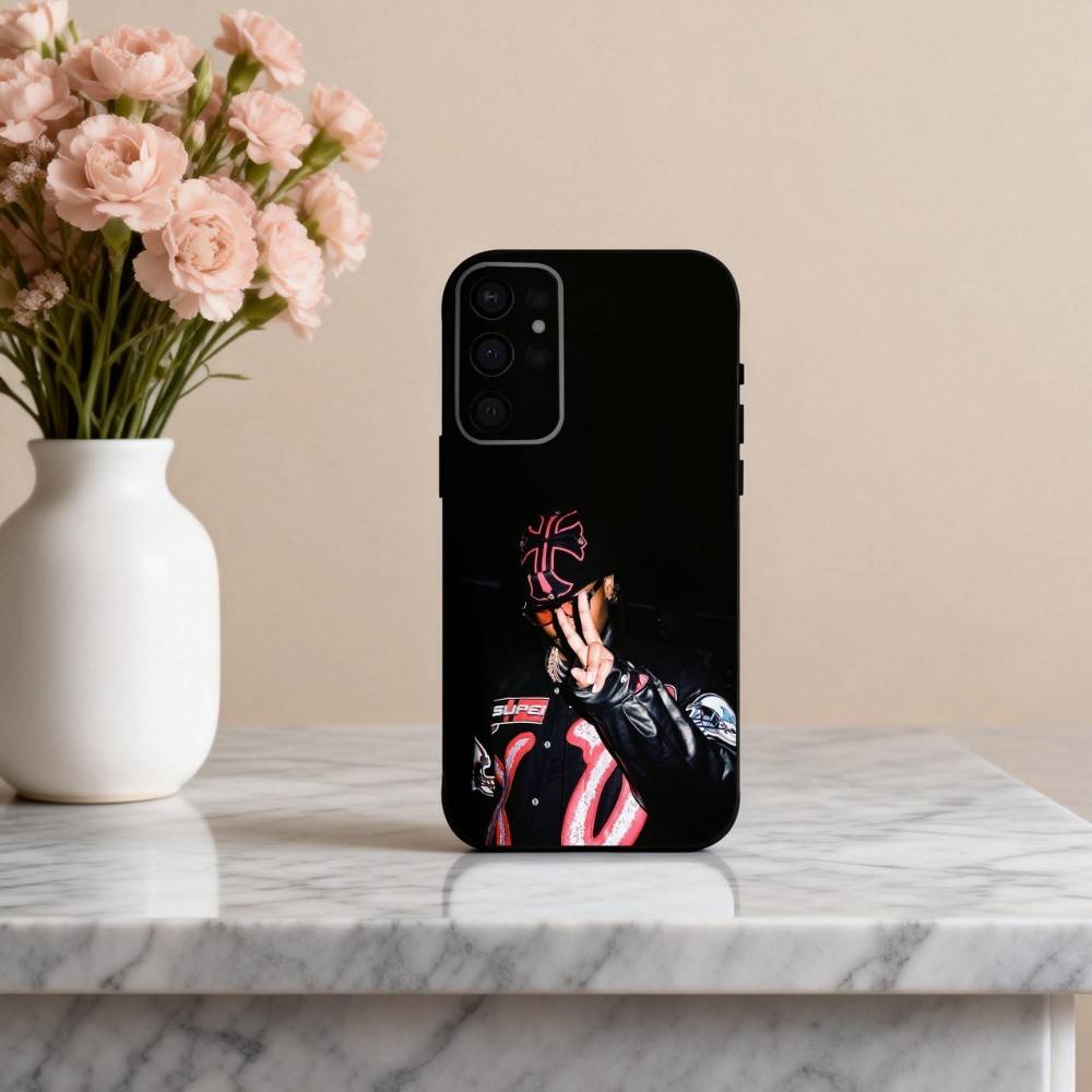 M-Metro-O COOL B-Boomin-N Phone Case For Samsung S25,24,23,22,30,21,10,9,Ultra,Plus,Lite,FE,4,5 G Soft Black Case
