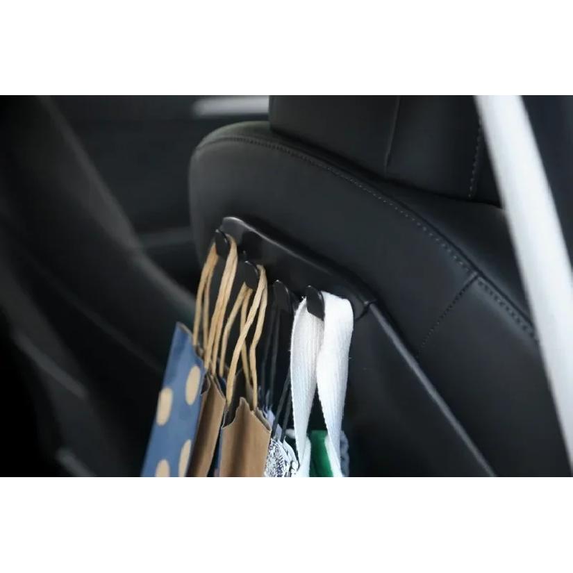 For Tesla Model 3 Y S X 3+ Highland Model Y Launch 2025 Seat Backrest Hook Front Seat Hanger ABS Storage Rack Car Accessories