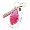 Candy Color Sea Beach Pendants Rhinestone Pearl Car Keyring Trendy Shell Conch Keychain  Summer